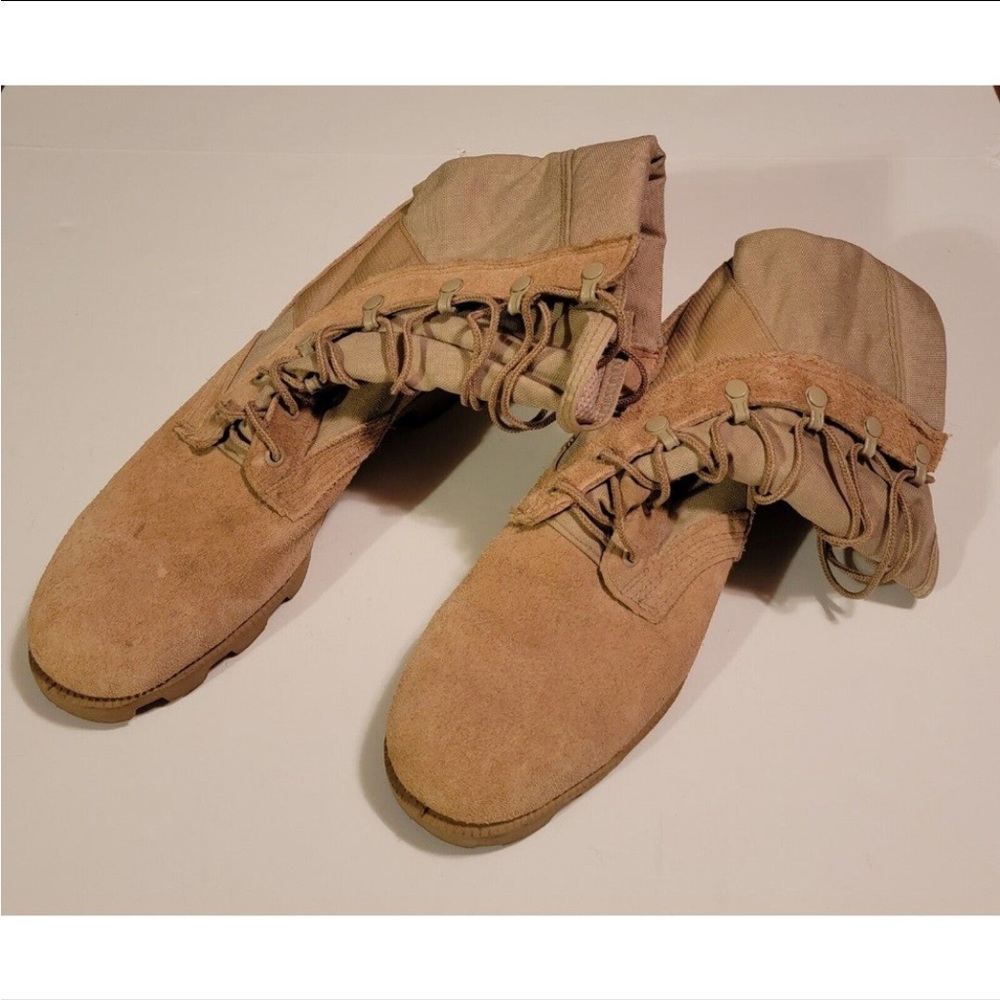 US Issue Army Jungle Ro-Search Combat Tan Desert Hot Weather Boots